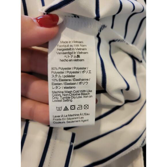 NWT J. Crew Boys Short Sleeve Striped Soft Collared Shirt 4/5 - Picture 5 of 5